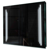 Specchio LED Quadrato | Controllo tramite interruttore a muro | Luce bianca fredda - Reyze Serie Salono Modello 8